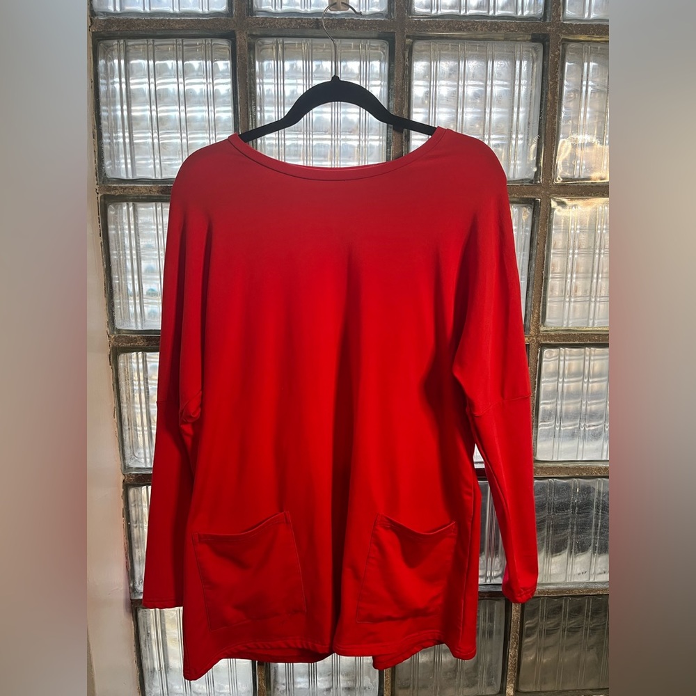 Red Tunic with pockets